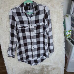 Fun And Flirt flannel black/white LoU.6